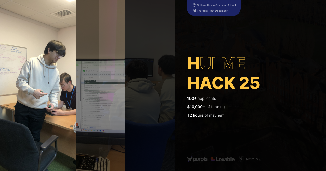 Inside Hulme Hack 2025: The pros, cons and everything else.